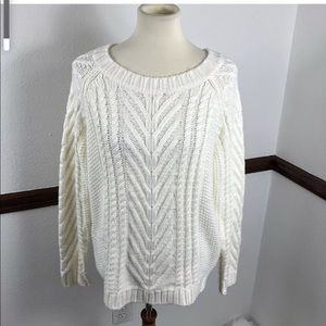 Joe Fresh Cable Knit Sweater size XL